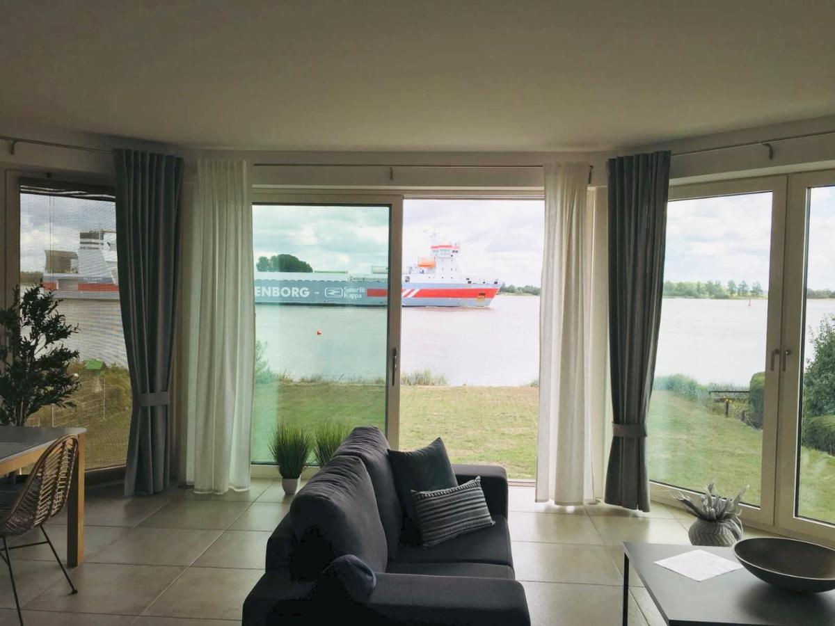 Nautik Strandapartments Luxuswohnung Atlantik Brake  Eksteriør billede