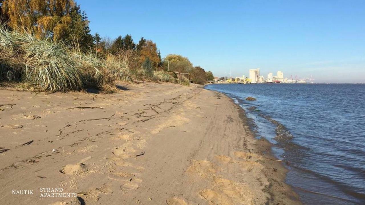 Nautik Strandapartments Luxuswohnung Atlantik Brake  Eksteriør billede